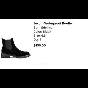 Sam Edelman Jaclyn Waterproof Bootie